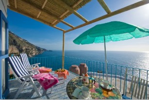 Amalfi coast villa for rent: Praiano