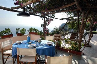 Amalfi coast villa for rent: Praiano